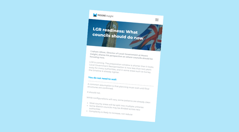 LGR Readiness by Moore Insight