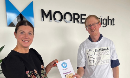 Moore Insight gains Plastic Free Champion status